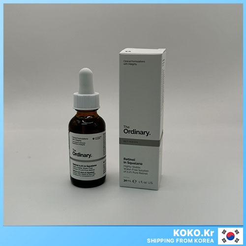 THE ORDINARY Retinol 0.2% / 0,5% / 1% ใน Squalane พร้อม FREEBIES