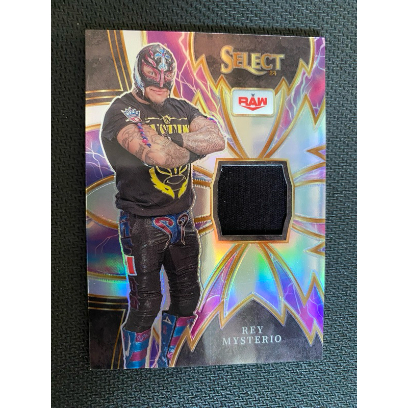 2024 Panini เลือกการ์ดแพทช์ WWE Rey Mysterio Sparks
