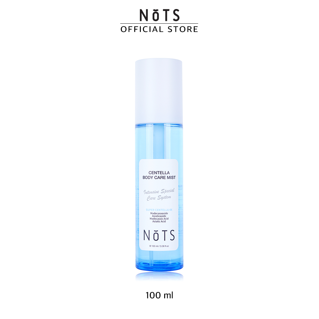 [NOTS] สเปรย์ดูแลผิวกายใบบัวบก 100มล / Centella Body Care Mist 100ml #เหมาะสำหรับผิวเป็นสิว