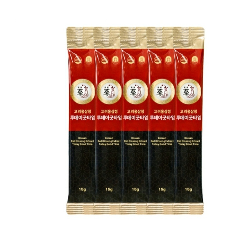 Korea Goryeo ซัมจอง คอนเซนเทรตสติ๊ก สีแดง 15 กรัม × 50 แท่ง