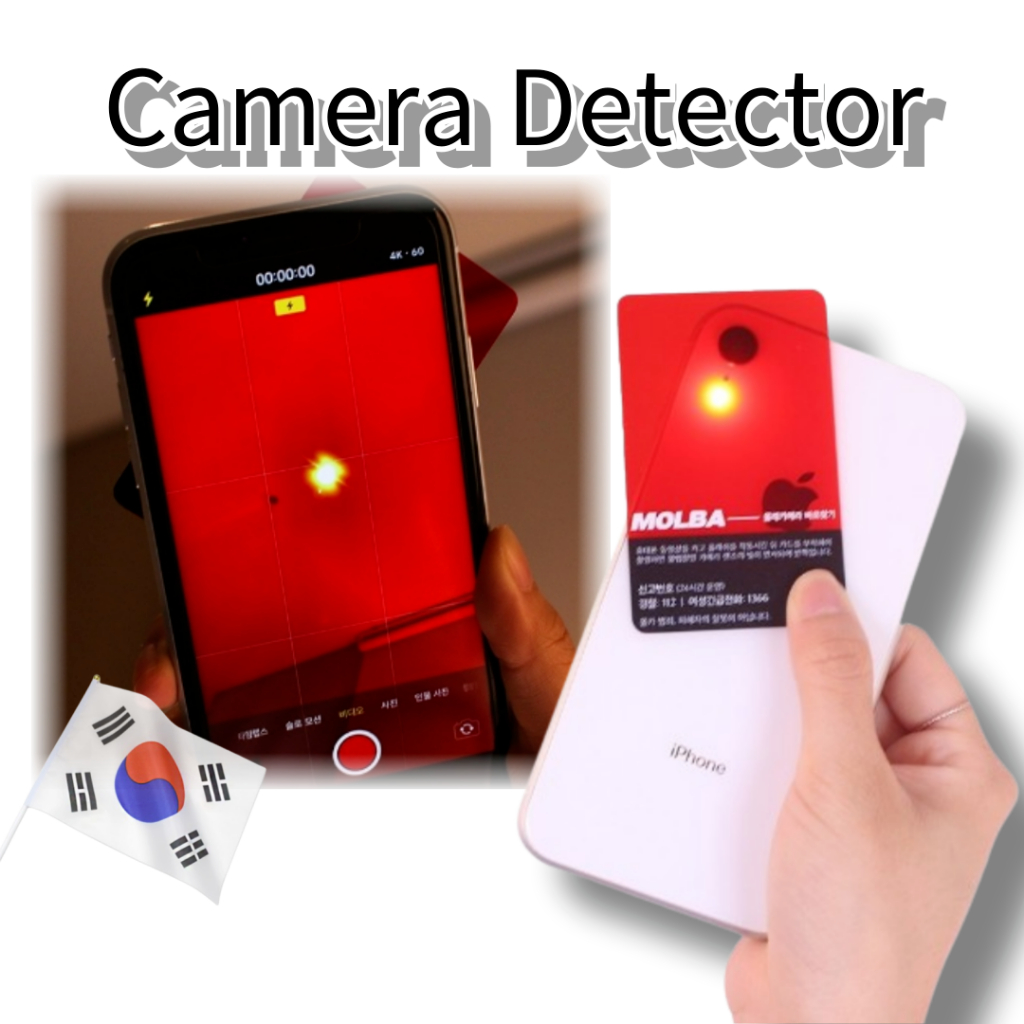 เครื่องตรวจจับกล้องซ่อนแบบพกพา Pinhole เลนส์ตรวจจับ Gadget