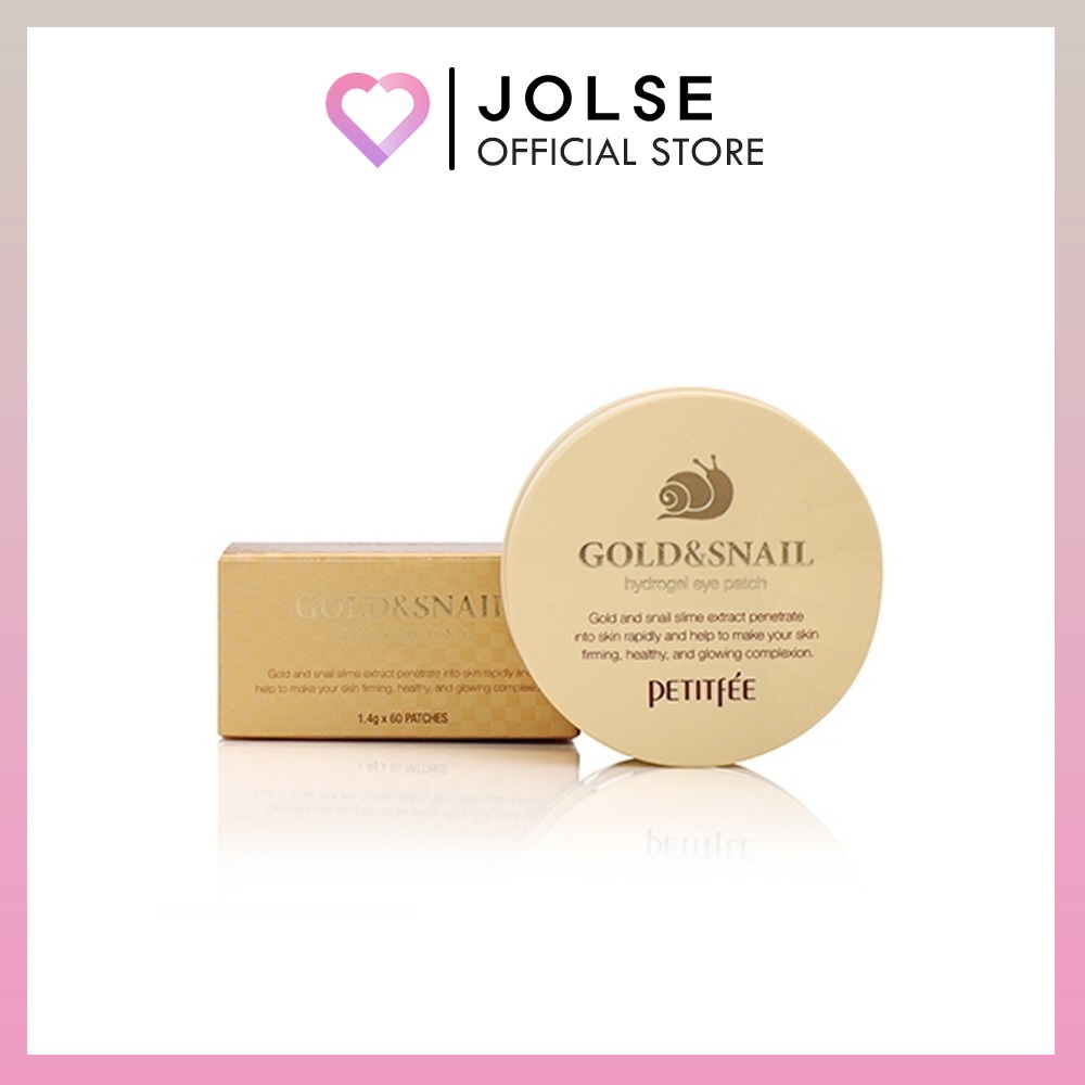 Petitfee Gold & Snail Eye Patch 60ea (30วัน)
