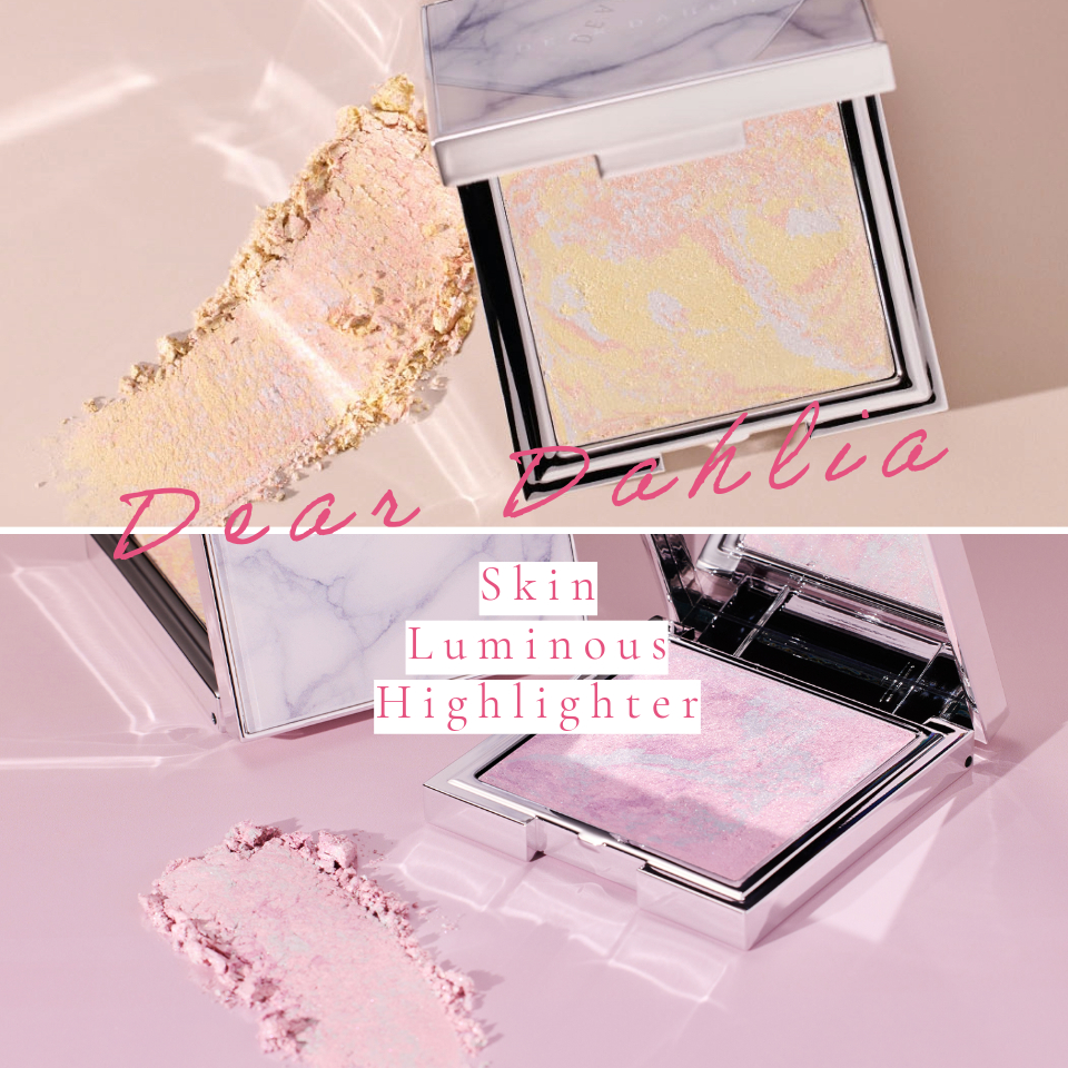 ไฮไลท์ 2สี DEAR DAHLIA Skin Luminous Highlighter