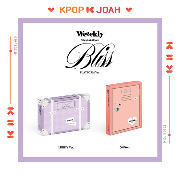 (PLATFORM ver.) WEEEKLY [BLISS] 6th MINI ALBUM (10th Jul.2024)