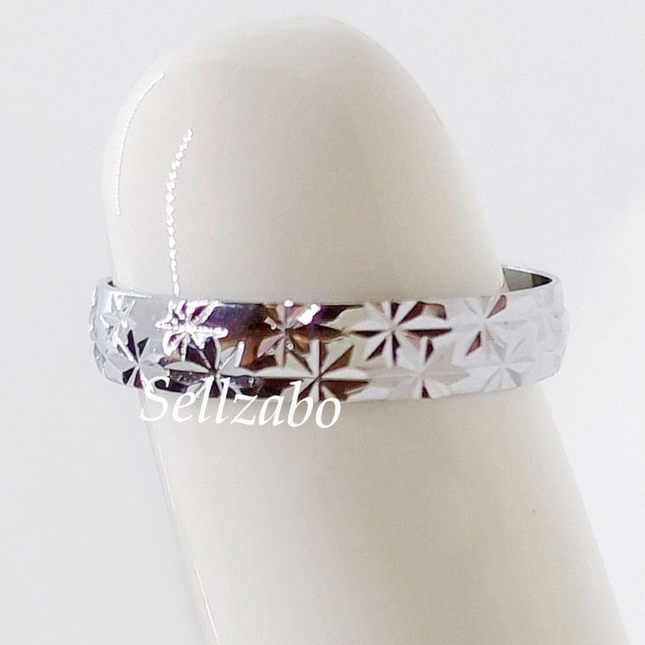 แหวนโลหะ US ขนาด 6.5/8/9 เงินอุปกรณ์เสริม Perak Cincin Guys บุรุษชายหญิง Wanita นักเรียนเด็ก