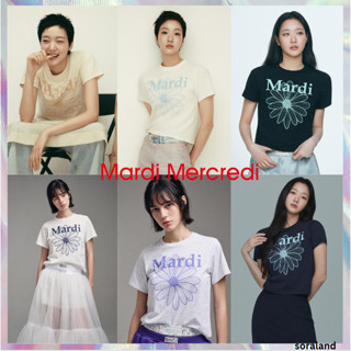 [MARDI MERCREDI] SLIM TSHIRT FLOWERMARDI 8 สี (2025 ใหม่)
