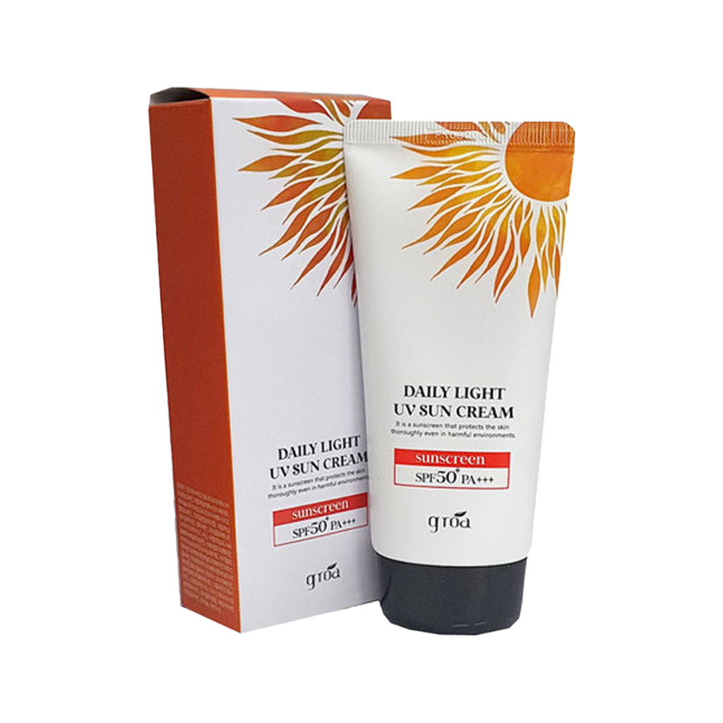 groa daily light uv sun cream 70ml