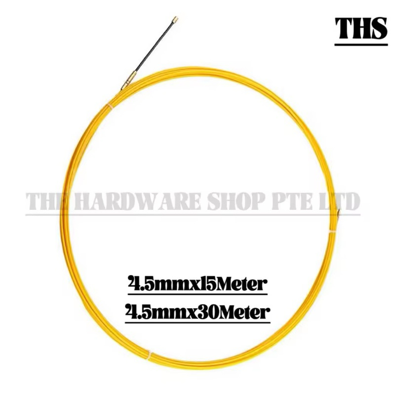 4.5MM Wire Puller Wall Cable Through Wall Wire Threader Wire Guide Cable Puller สําหรับสายไฟและสายเข