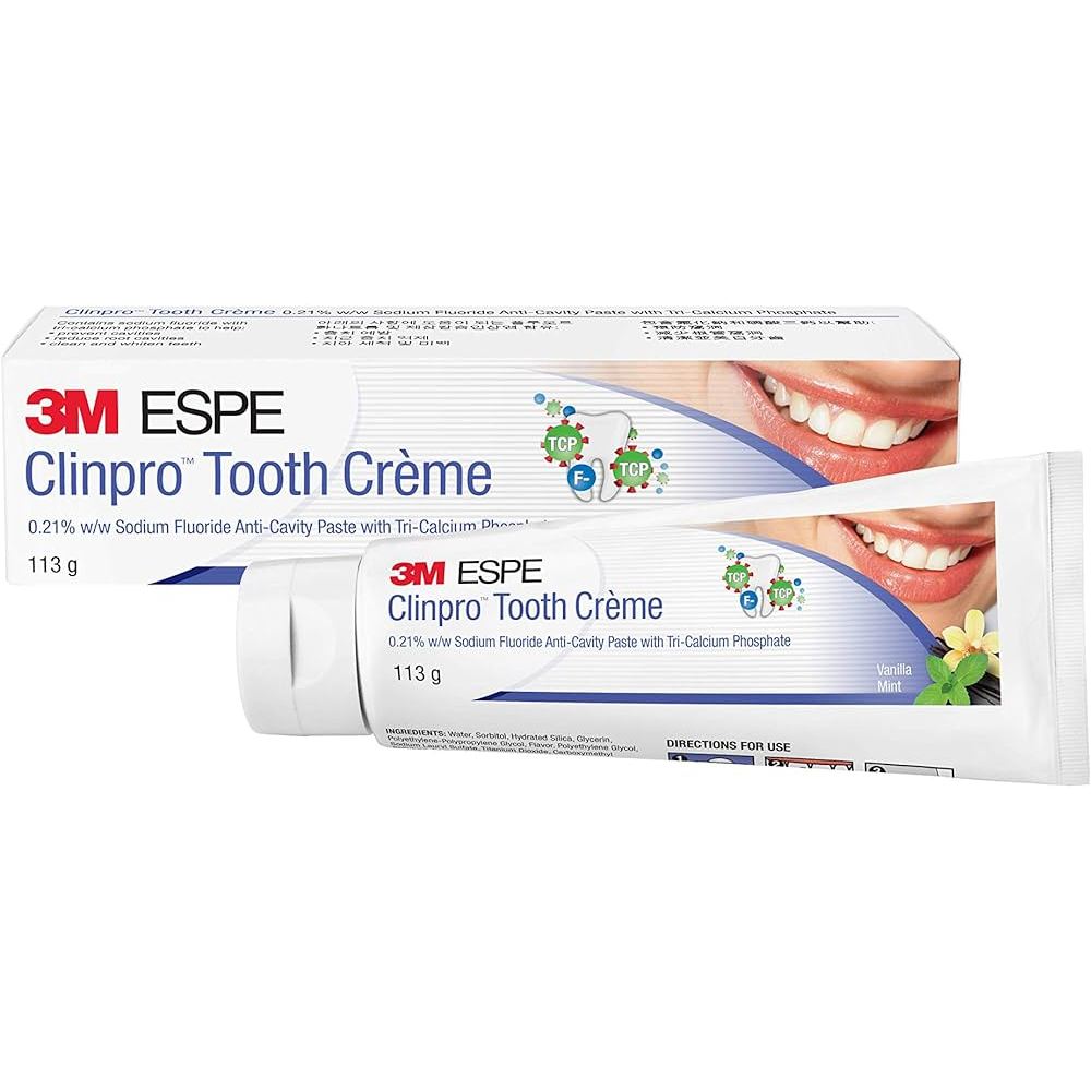 3M ESPE Clinpro Toothpaste ฟันครีมยาสีฟันป้องกันฟันผุ 113g สูตรวานิลลามิ้นต์ป้องกันฟันผุ