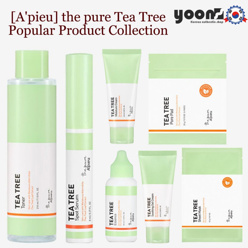 [Apieu] the pure Tea Tree Popular Product Collection_จากเกาหลี