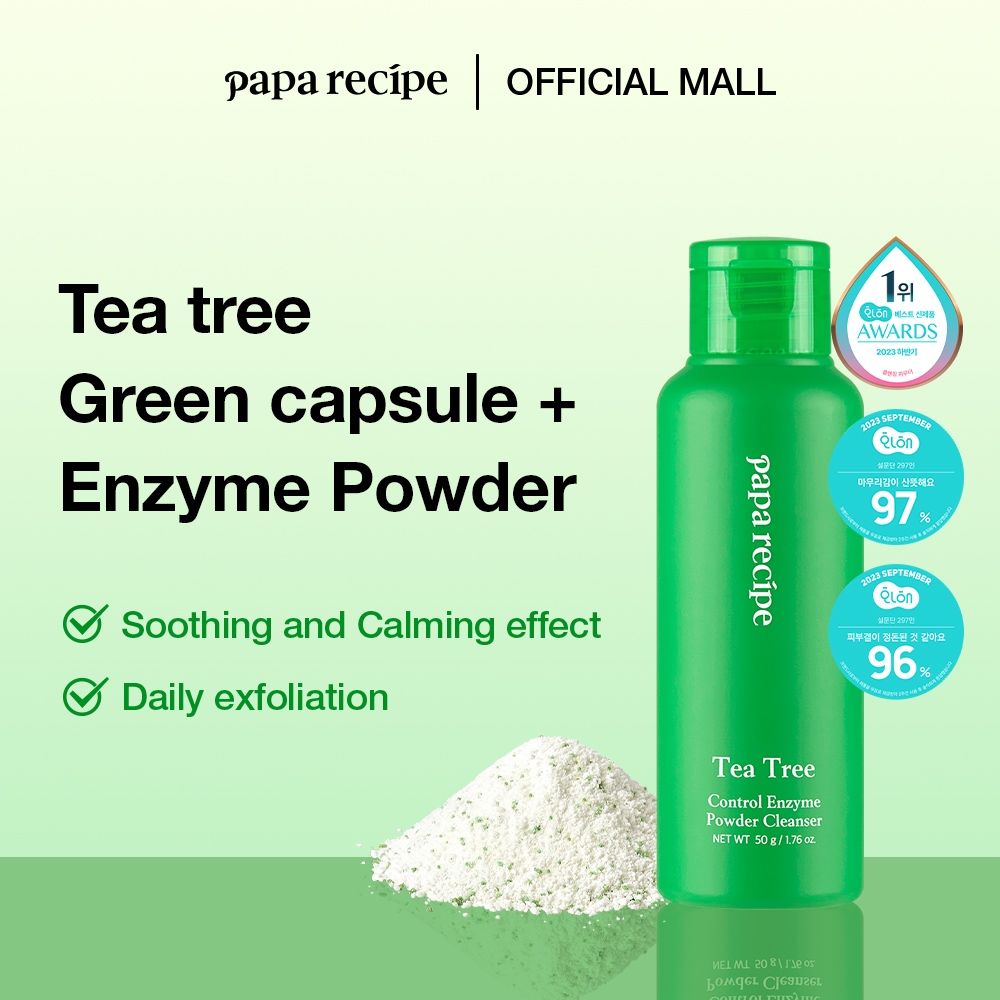papa recipe Tea Tree Control Enzyme Powder Cleanser (50ml)