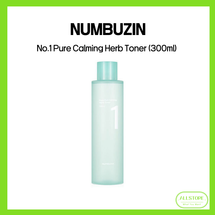 [Numbuzin] No.1 Pure Calming Herb Toner (300ml)​