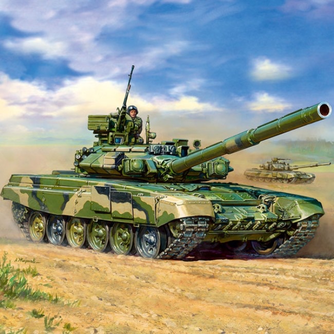 Academy Hobby Model Kit – 1/35 RUZIAN T-90A แบบจําลองรถถังหลักพร้อมการออกแบบที่แม่นยําและคุณสมบัติที