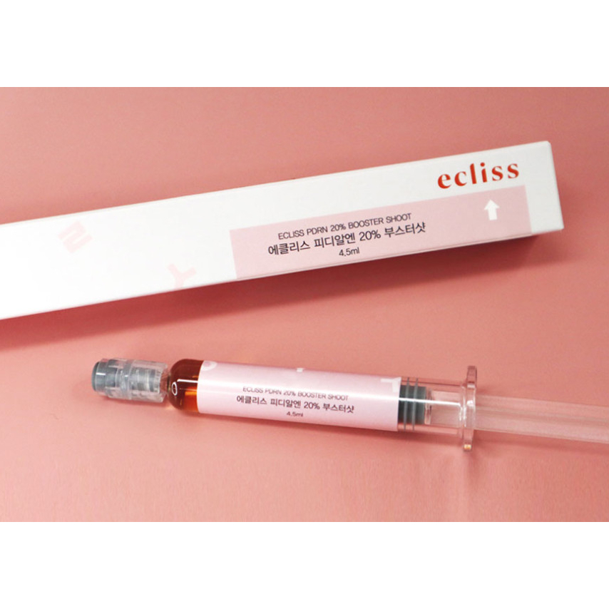 [eclis ] Pdrn 20 % Booster Shot 4.5ml MTS Salmon Ampoule ( ช ็ อตบูสเตอร ์