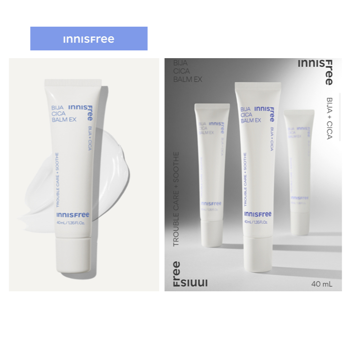 [INNISFREE] Bija Cica Balm EX 40m/70ml: Daily Cica Care
