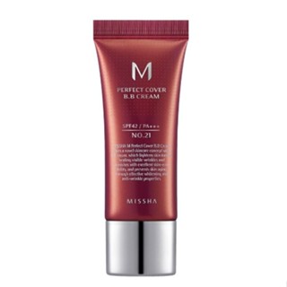 Missha M Perfect Cover BB Cream 20ml [ของแท้เกาหลี]