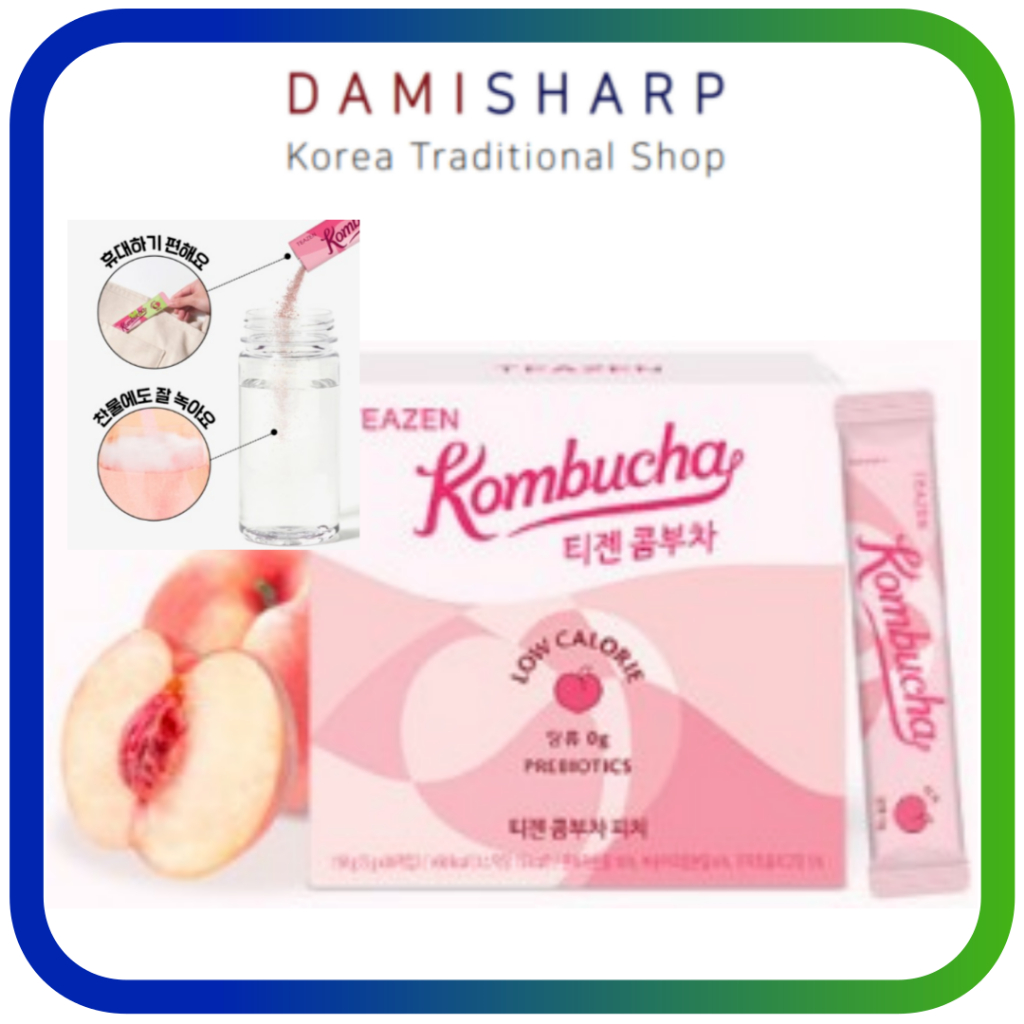 Teazen Kombucha Peach Flavour [จากเกาหลี]