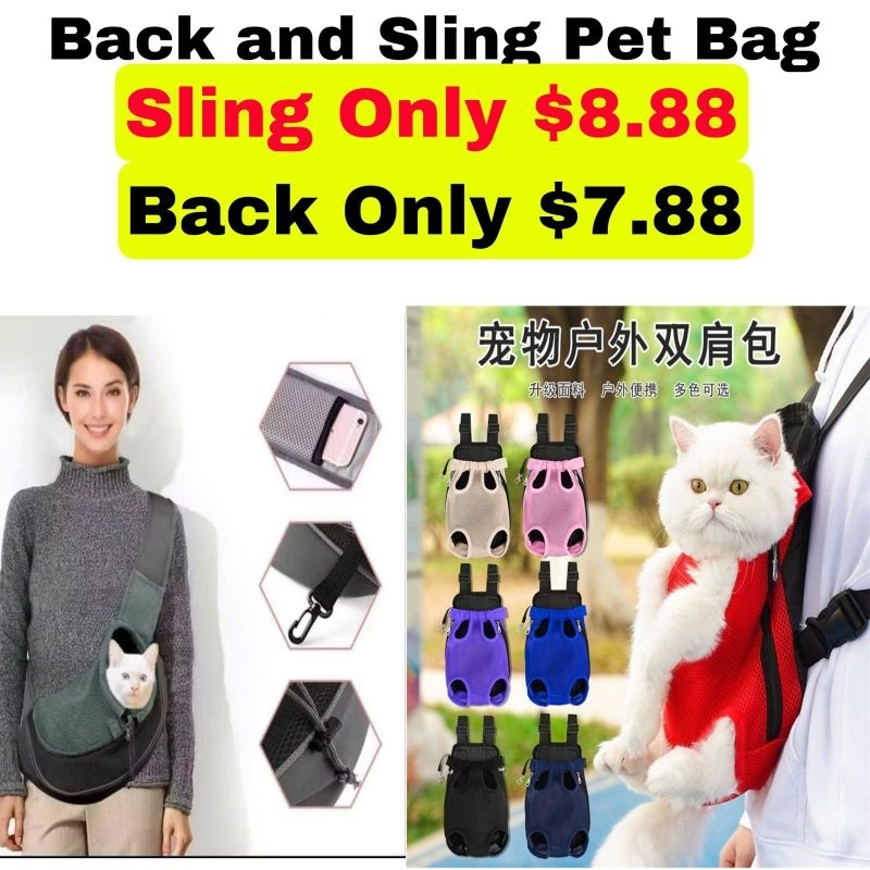 Pet SLING BAG MESH**