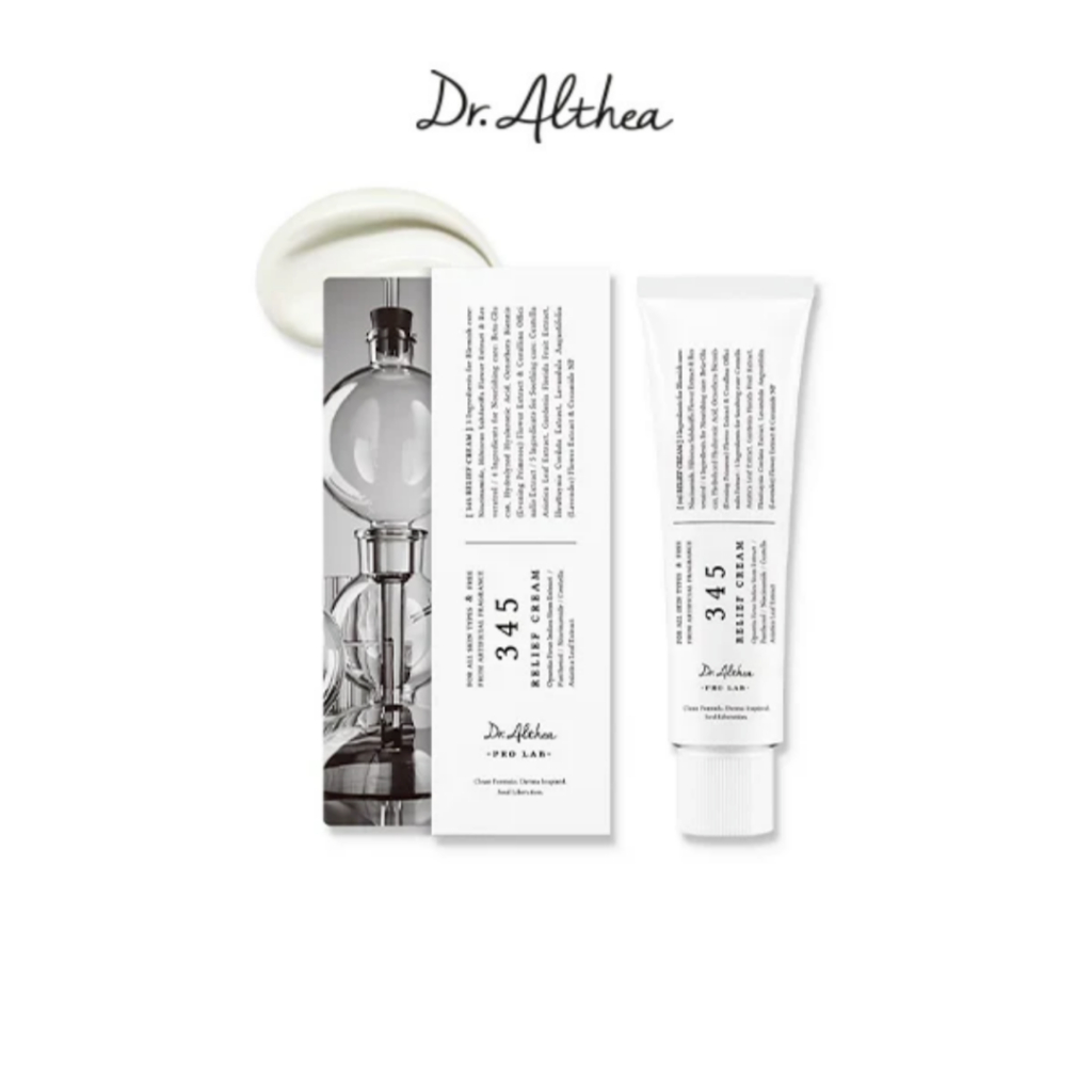 Dr Althea 345 Relief Cream 50ml - Skin Barrier Care, Sooth Skin, Moisturize, Skin Nourishing