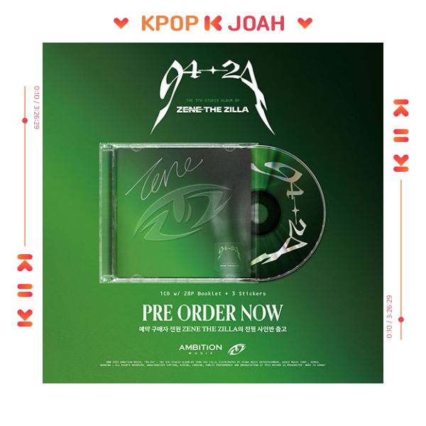 ZENE THE ZILLA [94-24] 5th Studio Album (12th Mar.2025)
