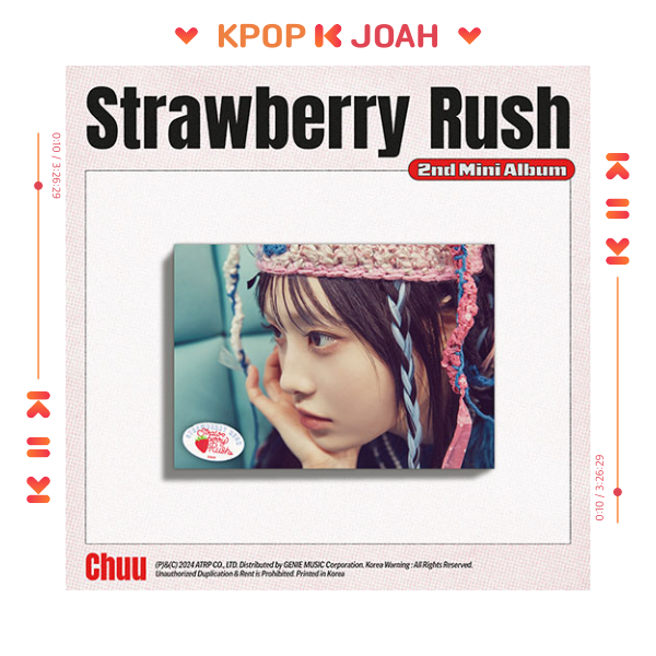 (STAYG ALBUM ver.) CHUU [STRAWBERRY RUSH] 2nd MINI ALBUM (26th Jun.2024)
