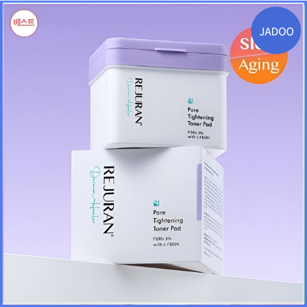 Rejuran Derma Healer Pore Tightening Toner Pad (220ml / 60 แผ่น) + รีฟิล (60 แผ่น)
