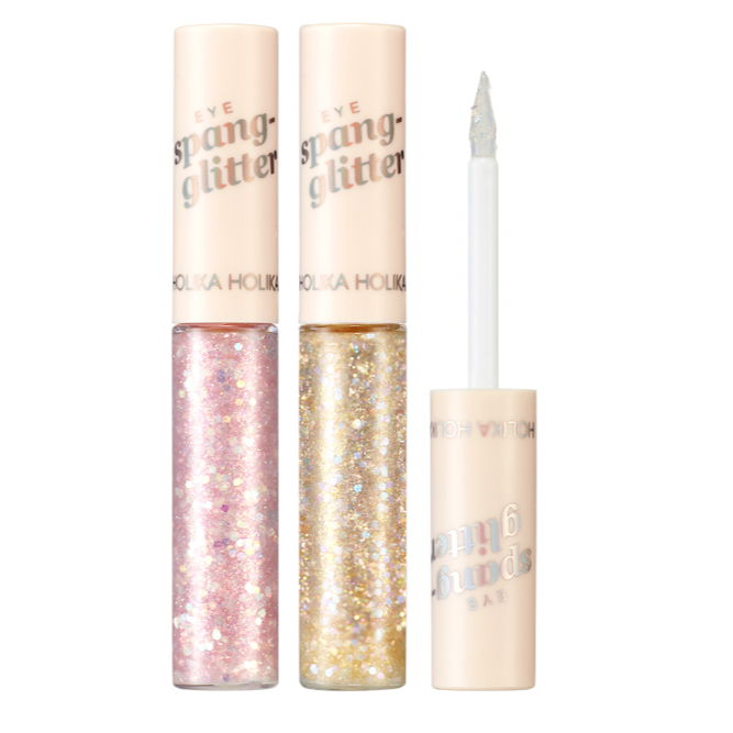 [Holika Holika ] Eye Spanglitter (ลิควิด | แห้งเร็ว | Lasting ยาว | ไม่มีรอยเปื้อน | ชิมเมอร์ | ส่อง