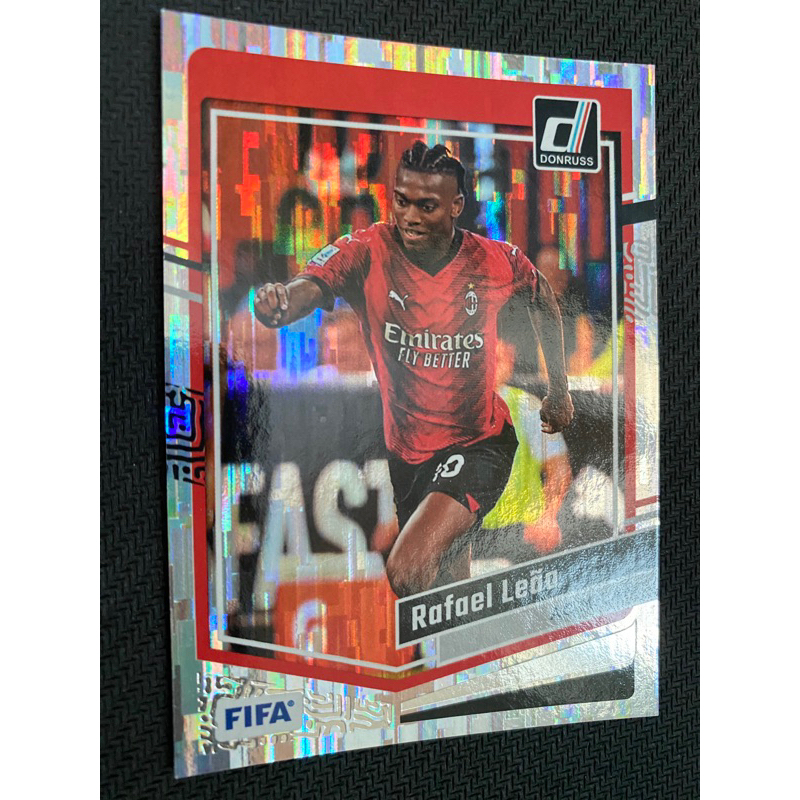 Panini Soccer Card 2023 Donruss FIFA Rafael Leao AC Milan 129 สีเงิน