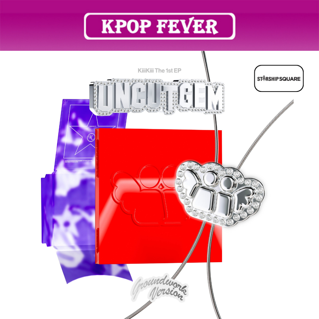 KiiiKiii - [ UNCUT GEM ] The 1st EP / GROUNDWORK ver. + POB