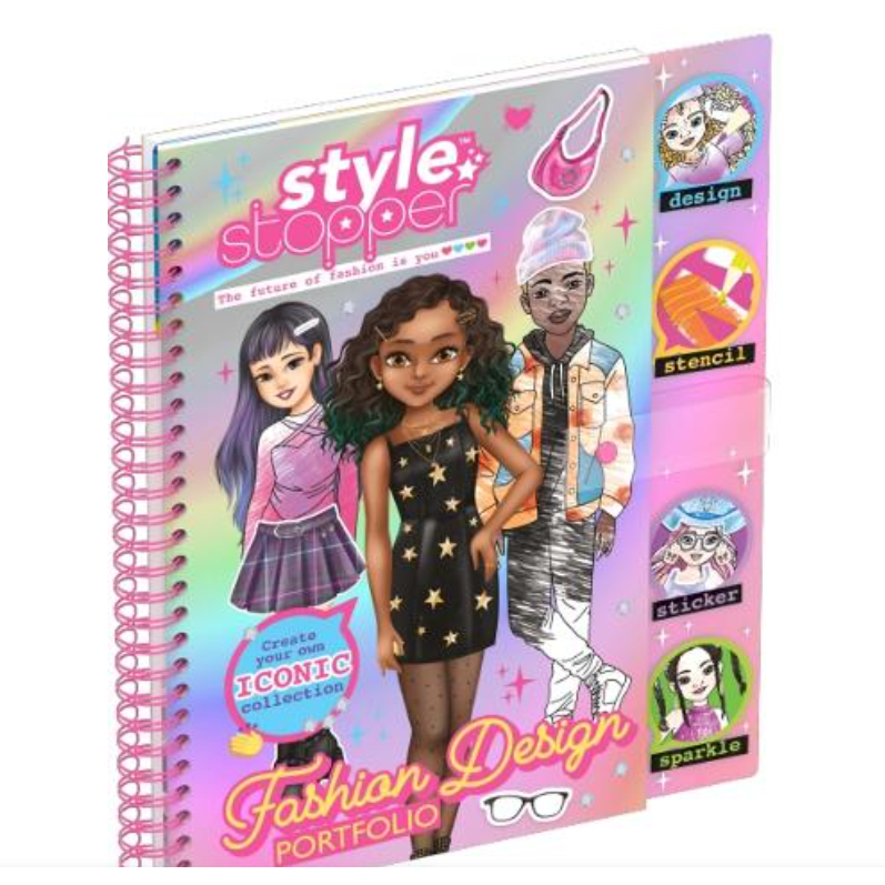 Stylestopper Fashion Design Portfolio (Stylestopper) (เกลียว) โดย Bookoli)