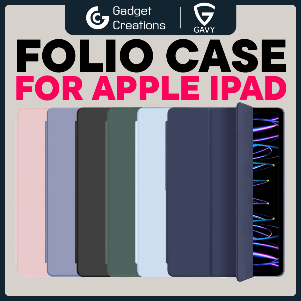 [SG] สําหรับ iPad Air 5/4/10.2/Pro 11/10th Gen/Pro 12.9/Mini 6 Magnetic Smart Flip Case Cover Casing