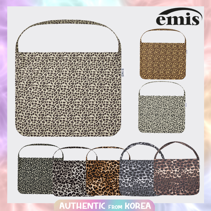Emis FOR WOMEN LEOPARD CORDUROY ECO BAG 8 สี gge002