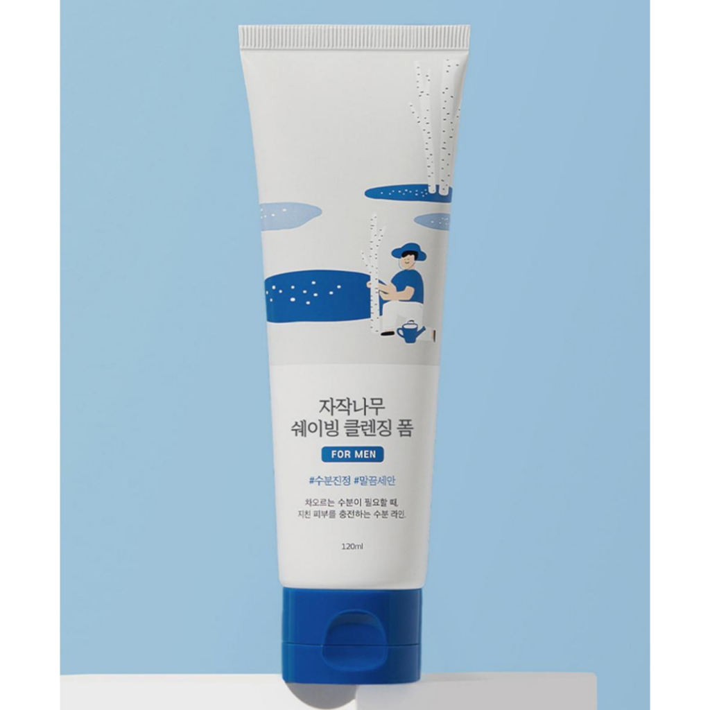 [ROUND LAB] สําหรับผู้ชาย BIRCH JUICE SHAVING CLEANSING FOAM 120ML