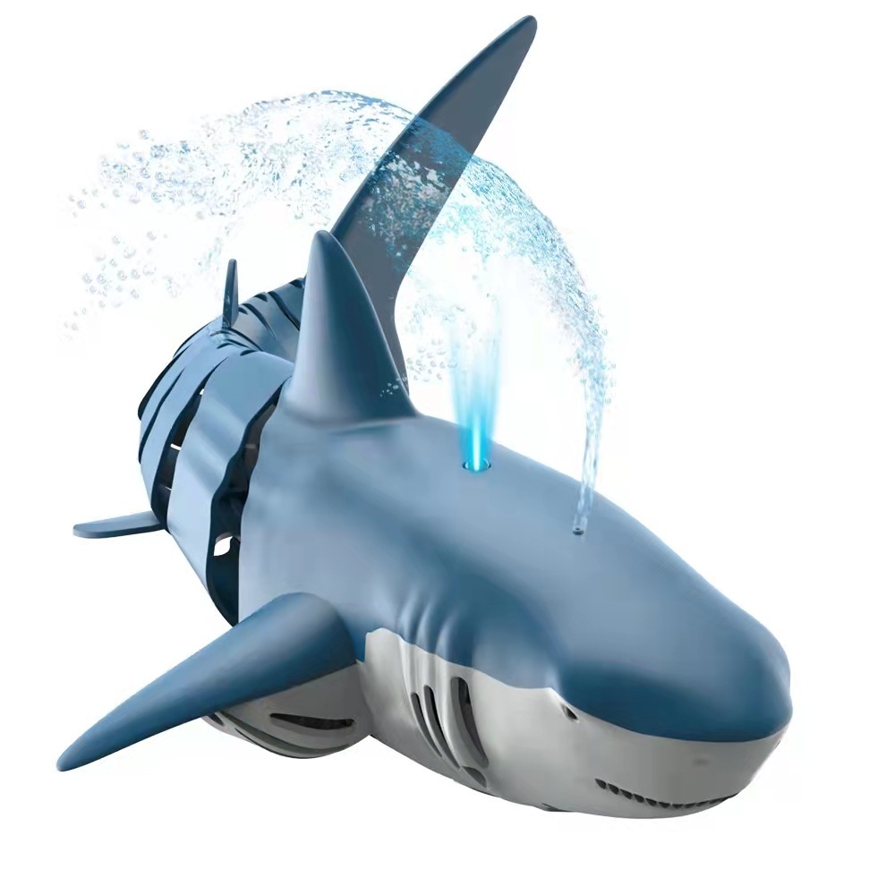 RC Whale Shark ของเล่นหุ่นยนต์รีโมทคอนโทรลสัตว์ Marine Life Tub สระว่ายน้ําปลาไฟฟ้าของเล่นเด็กอาบน้ํ