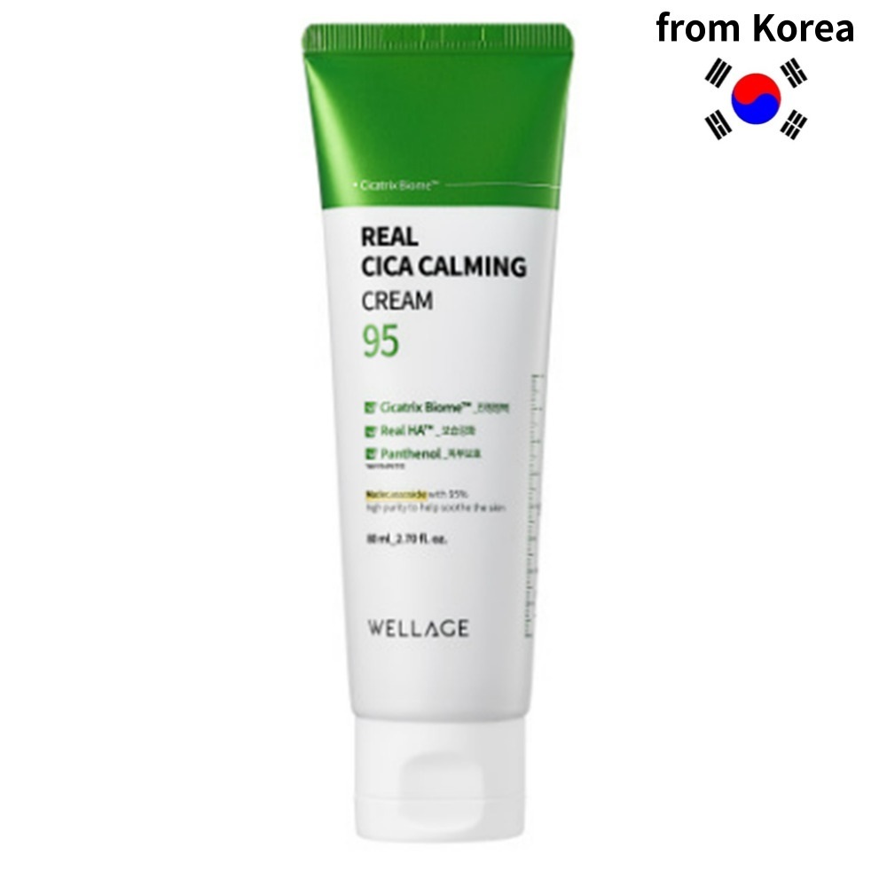 Wellage wellage Real Cica Calming 95 ครีมบํารุงผิว (80 มล.)