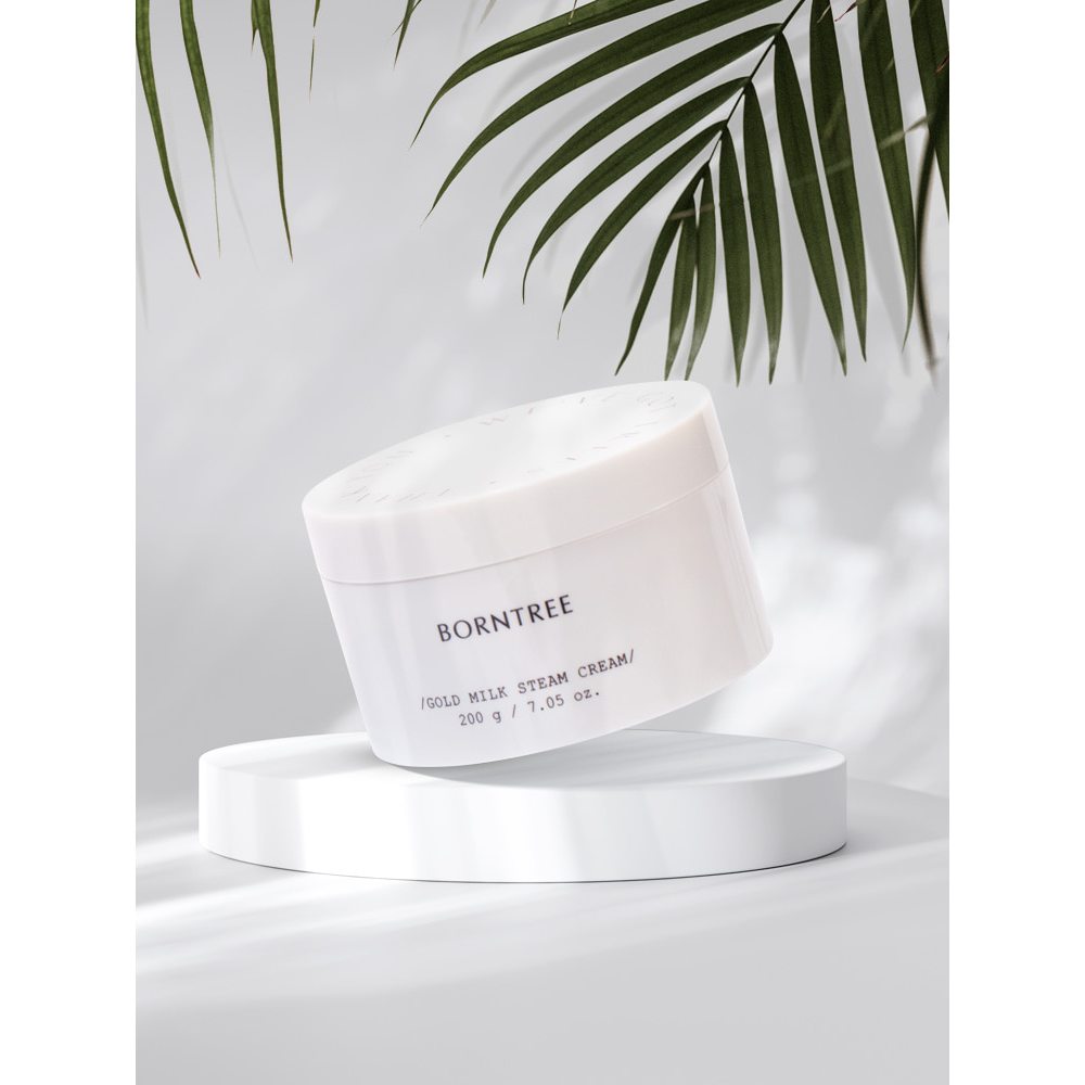 Borntree GOLD MILK STEAM CREAM 200g