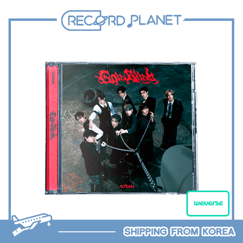 [POB] &TEAM - 3rd SINGLE 'Go in Blind' STANDARD EDITION