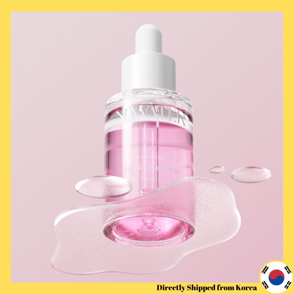 [Nowater] Dual Glow Hyalu-Balance Perfect Hydration Serum 30ml (ชะลอริ้วรอยแห่งวัย, สารต้านอนุมูลอิส