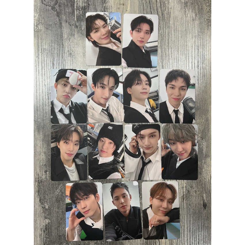 Seventeen 17 อยู ่ ที ่ นี ่ MUSIC PLANT POB PHOTO CARD