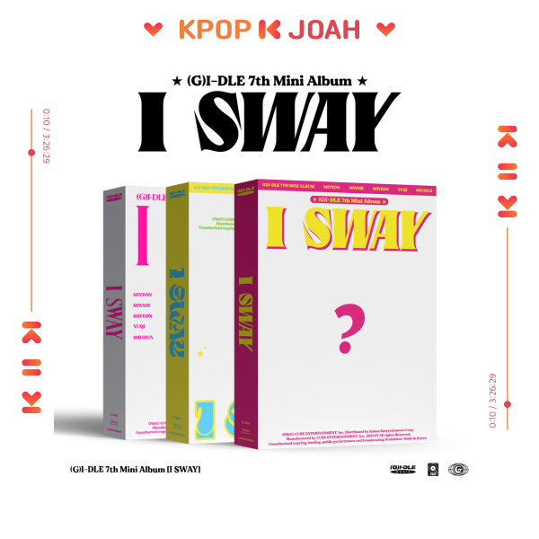 (G)I-DLE [I SWAY] 7th MINI ALBUM (9th Jul.2024)