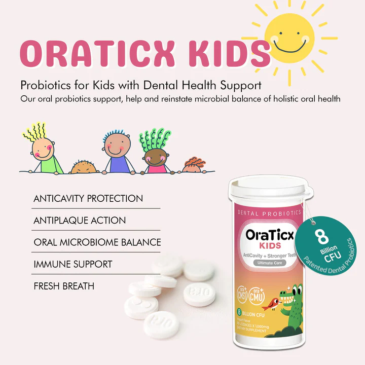 [OraTicx] ลมหายใจสีเขียว, เดนติ, โปรไบโอติกในช่องปาก, สุขภาพ, ดูแลช่องปาก, ภูมิคุ้มกัน, กลิ่นปาก, ผลิตในเกาหลี - รูปที่ 3