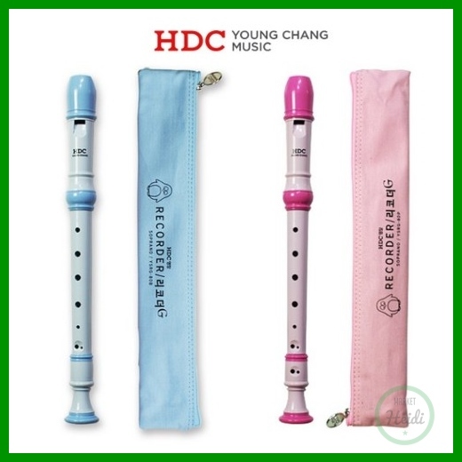 เกาหลี เกาหลี 🇰🇷 Hdc YOUNG CHANG เครื่องบันทึกขลุ่ย Soprano ประเภทเยอรมัน / เครื่องบันทึกขลุ่ยแนวตั้ง 8 หลุมสําหรับเด็กและผู้เริ่มต้น