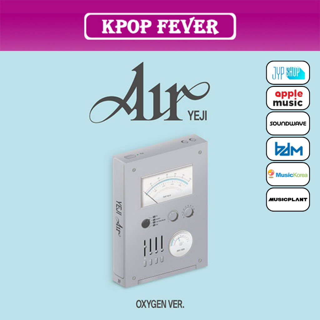 ITZY YEJI - [ AIR ] FIRST SOLO ALBUM / OXYGEN ver. + POB