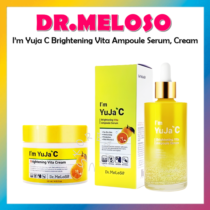 [DR.MELOSO] I'm Yuja C Brightening Vita Ampoule Serum 100 มล. / ครีม 120 มล.