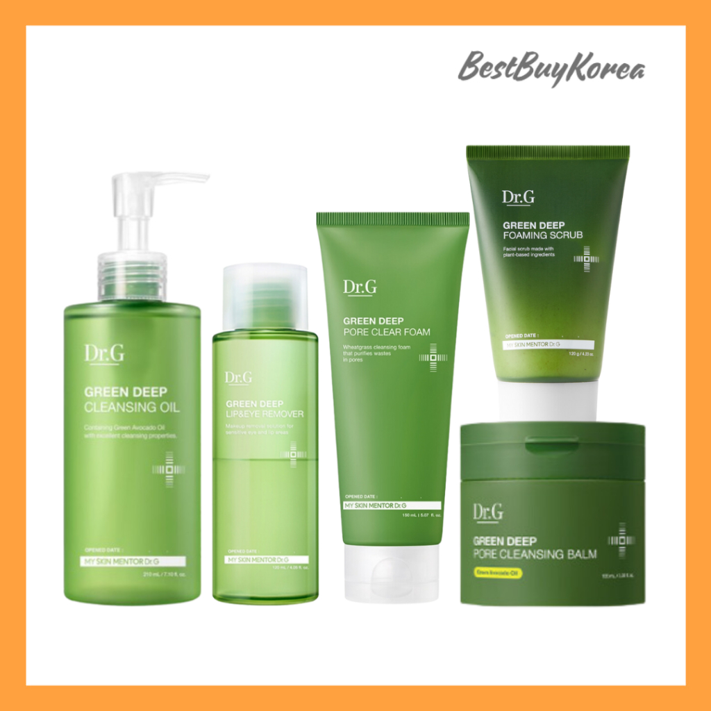 Dr.g Green Deep Pore Cleanser Line Up