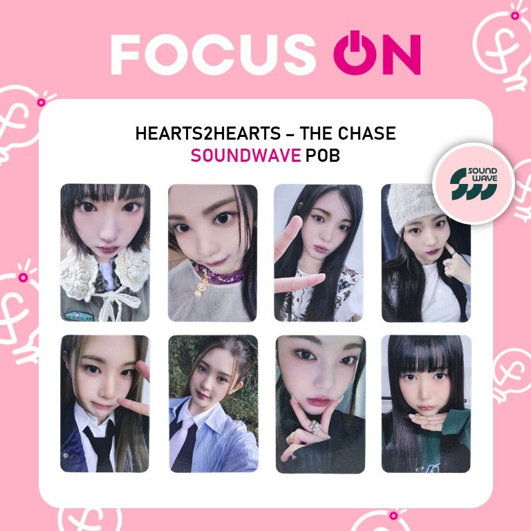 HEARTS2HEARTS H2H POB SOUNDWAVE THE CHASE PHOTOCARD
