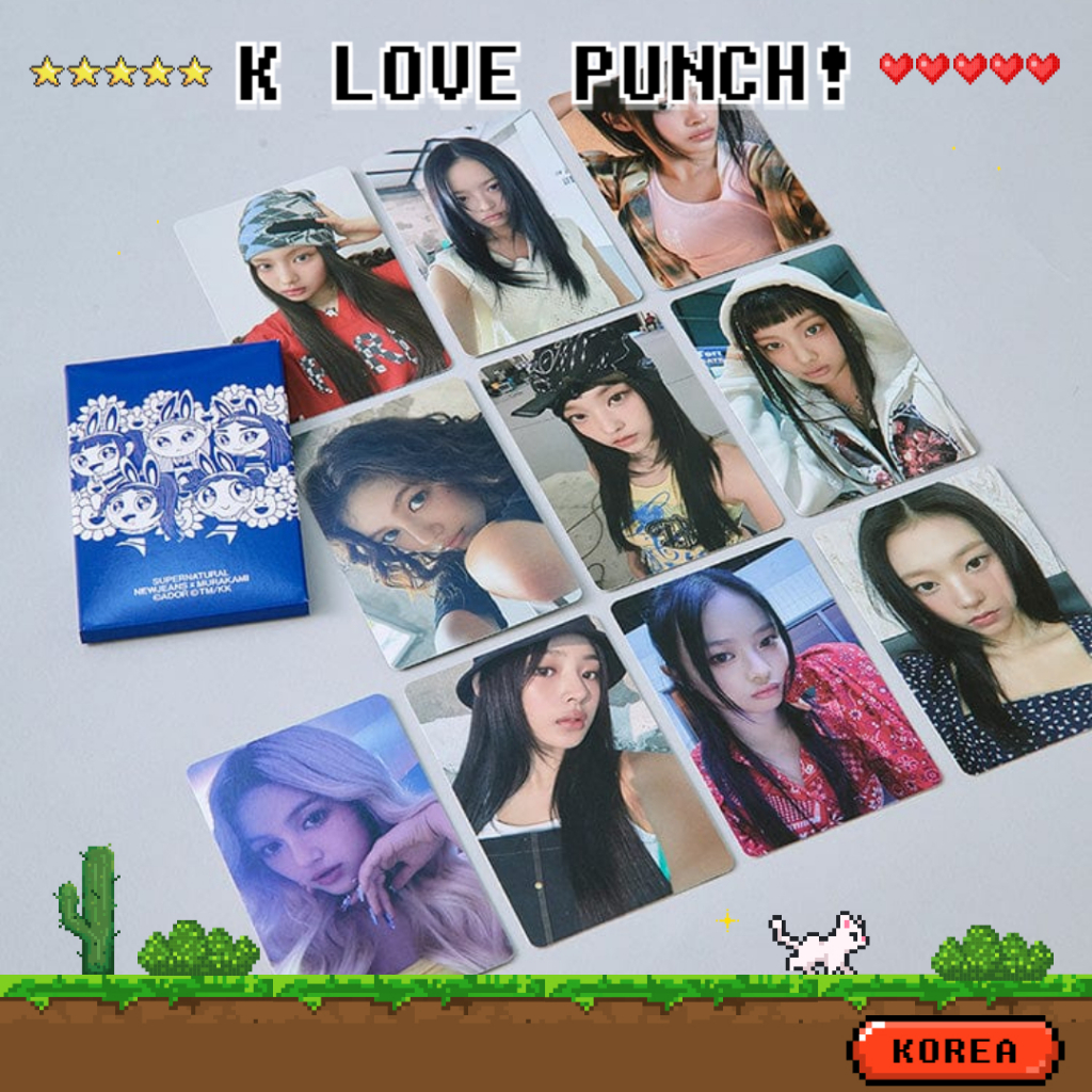 NJZ x Supernatural Photocard Set / Newjeans โฟโต้การ์ด สินค้าเคป๊อป