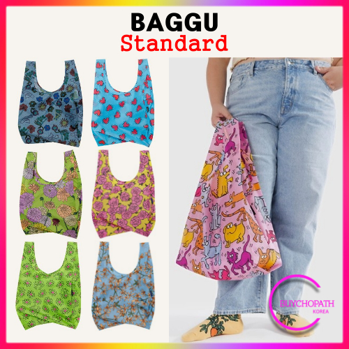 Baggu กระเป๋าขนาดมาตรฐาน ใช้ซ้ําได้ 3