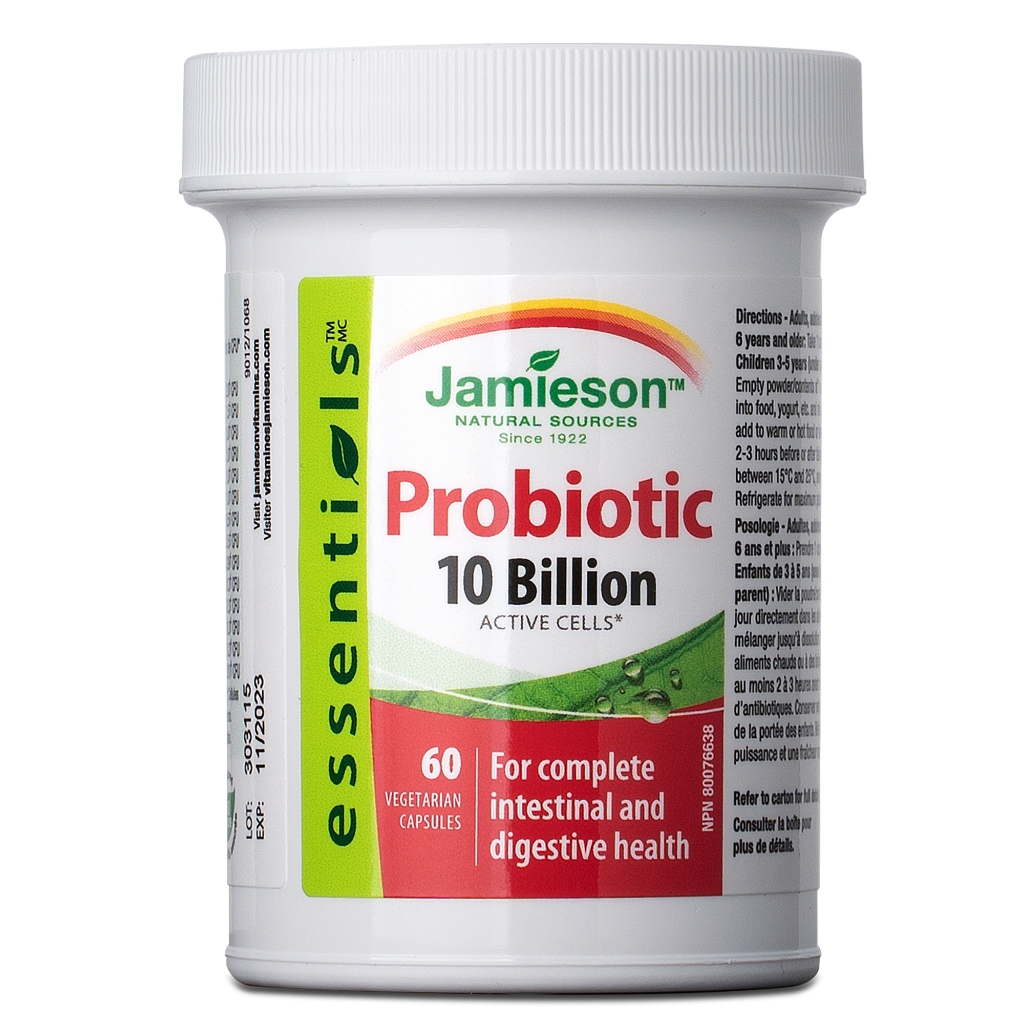 Jamieson Probiotic 10 พันล ้ าน 22.2g, 60 เม ็ ด