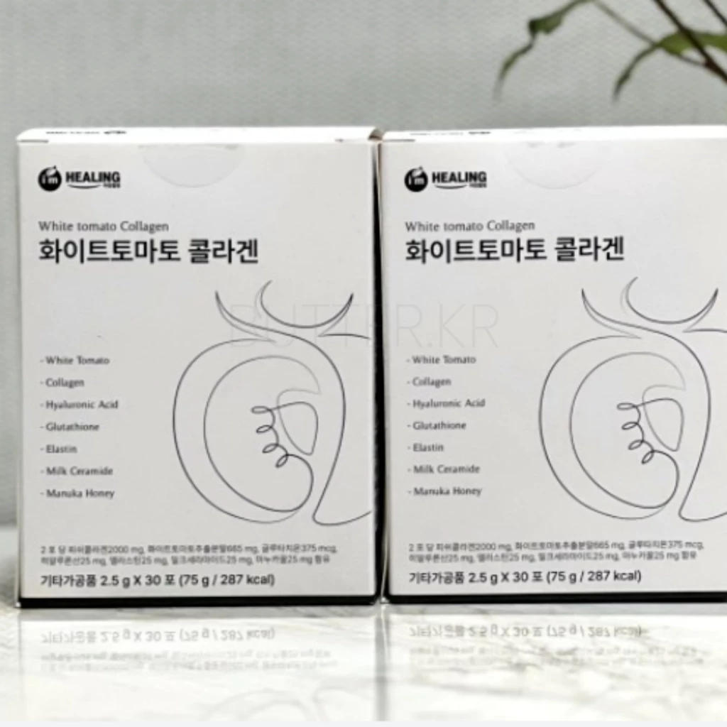 Healing White Tomato Collagen ผงเสริมอาหาร 30 ซอง thumbnail 8